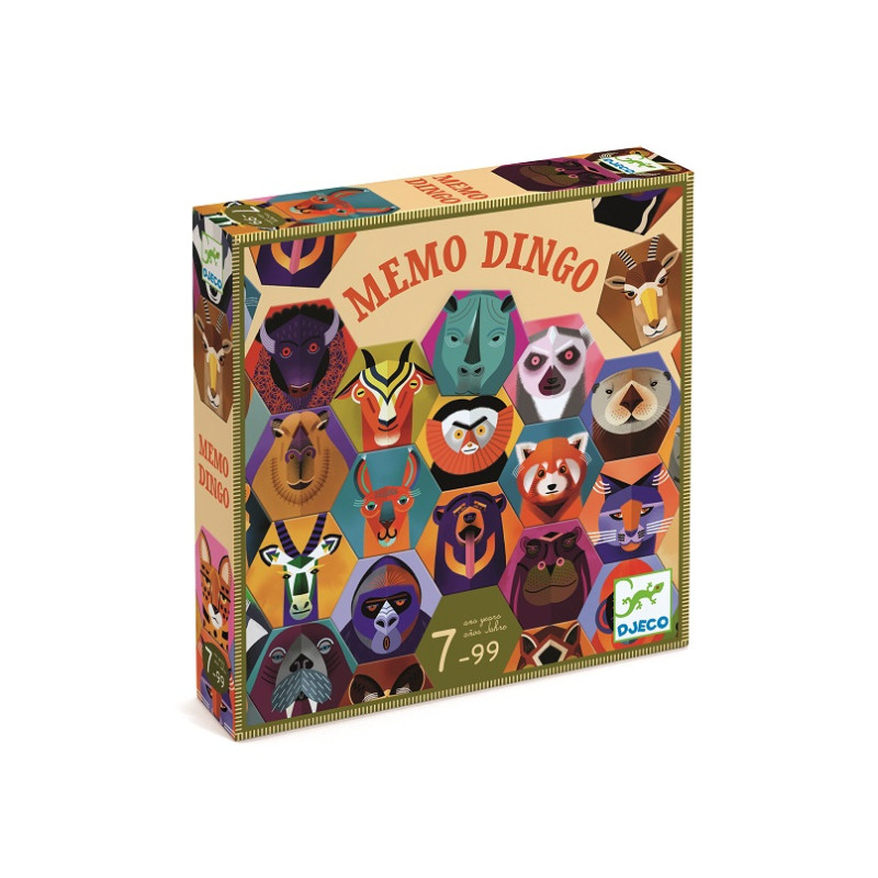 Настольная игра Djeco "Мемо Динго"