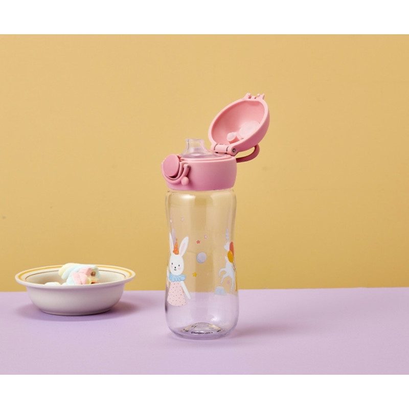 Бутылочка Tritan one touch 400 ml Party Rabbit