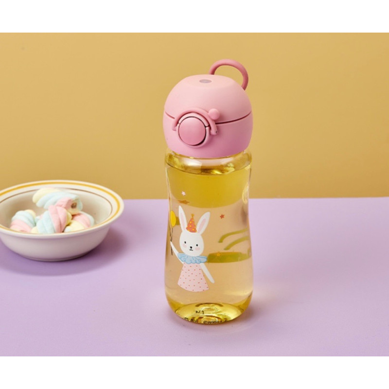 Бутылочка Tritan one touch 400 ml Party Rabbit