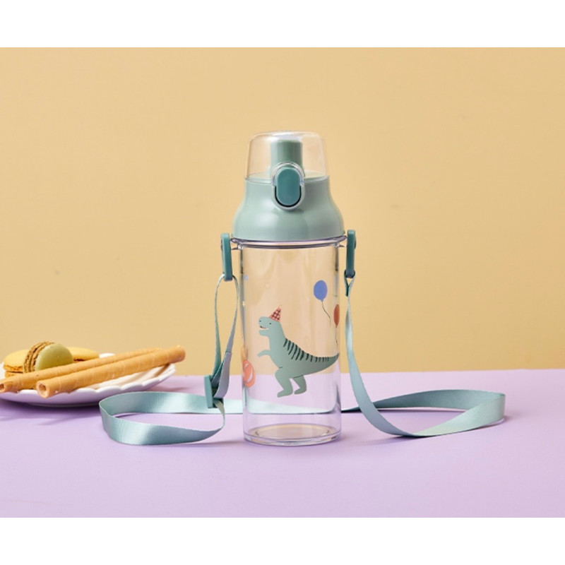 Бутылочка Tritan one touch 450ml Dino