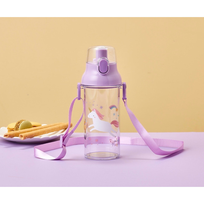 Бутылочка Tritan one touch 450 ml Unicorn